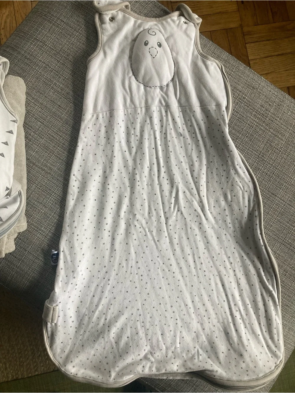 Two Infant Nested Bean Gently Weighted Zen Sleep Sack Classics, 6-15 months
